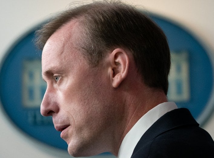 White House National Security Advisor Jake Sullivan speaks to reporters Monday, Aug. 23, 2021, in the James S. Brady Press Briefing Room at the White House. (Official White House Photo by Erin Scott)